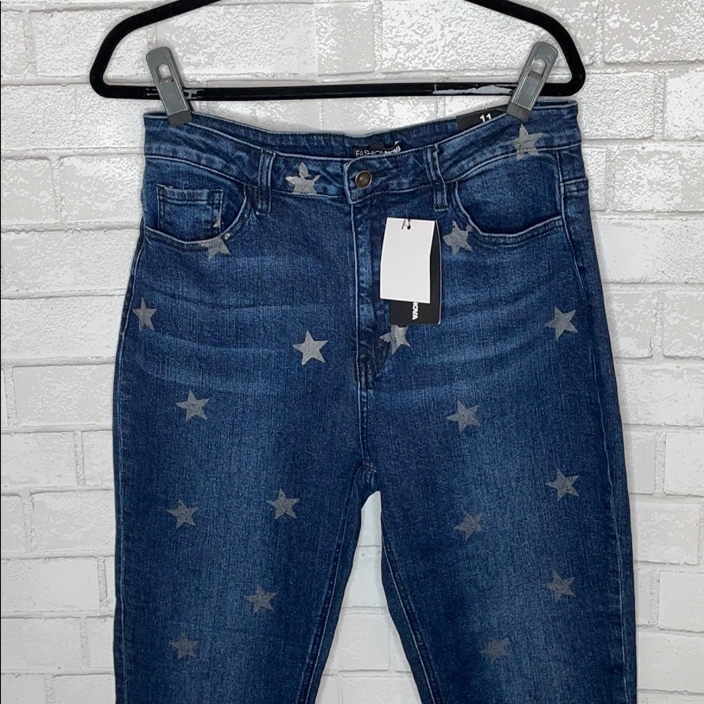 Fashion Nova Starry Night Boyfriend Jeans - Picture 4 of 12
